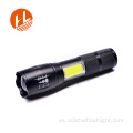 Al aire libre Super brillante impermeable COB táctica FlashLight